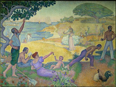Harmonian aikana. Kultainen aika ei ole menneisyydessä, se on tulevaisuudessa, 1896. tekijältä Paul Signac