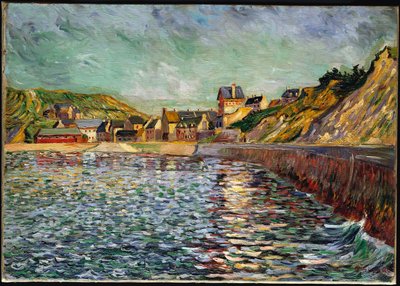 Port-en-Bessin tekijältä Paul Signac