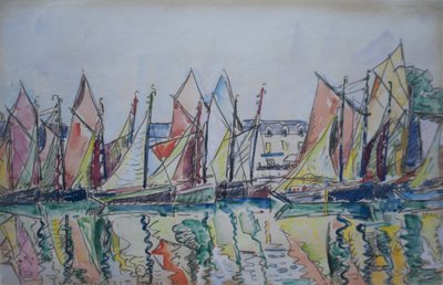 Pouliguen, 1929 tekijältä Paul Signac