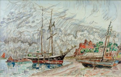 P. Signac / Marine a Loquivy tekijältä Paul Signac