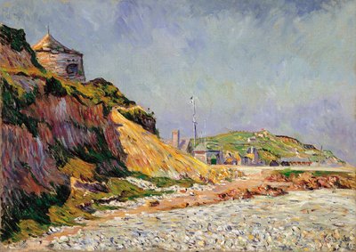 Port-en-Bessin, ranta tekijältä Paul Signac