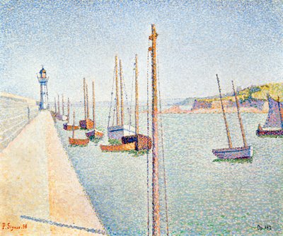 Portrieux, Bretagne, 1888 tekijältä Paul Signac