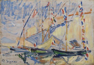 St. Tropez, n. 1893 tekijältä Paul Signac