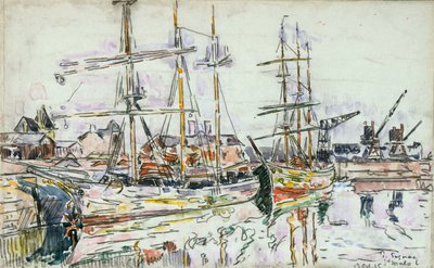 St. Malo, 1925 tekijältä Paul Signac