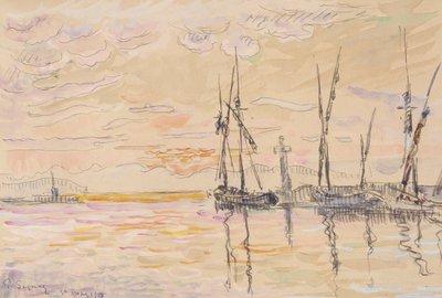St. Tropez tekijältä Paul Signac