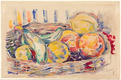 Asetelma, n. 1918-1920 tekijältä Paul Signac