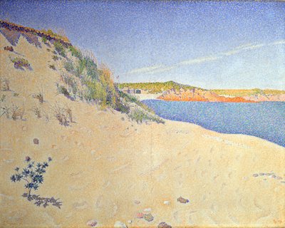 Saint-Briacin ranta. Op. 212 Sandy Seahore, 1890. tekijältä Paul Signac