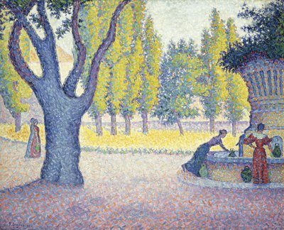 Fountain des Lices St, 1895 tekijältä Paul Signac