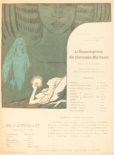 Hannele Matternin oletus; Sillä välin tekijältä Paul Sérusier