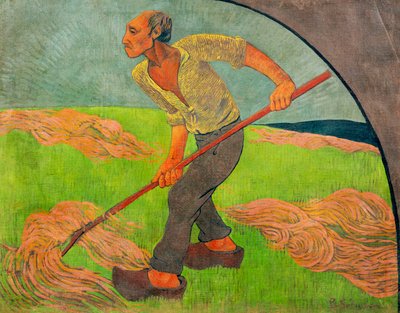 Heinäntekijä, kunnianosoitus Van Goghille, 1892 tekijältä Paul Sérusier
