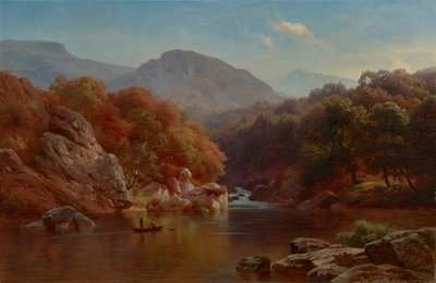Pennsylvanian maisema 1862 (Öljy kankaalle) tekijältä Paul Weber