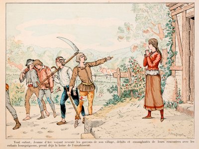 Kuvitus otettu Theodore Cahun kirjasta "" Jeanne d