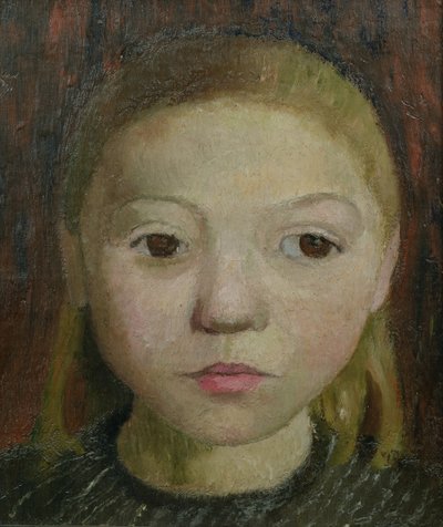 Tytön pää tekijältä Paula Modersohn Becker