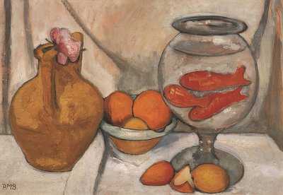Asetelma kalakulhon kanssa. 1906 tekijältä Paula Modersohn Becker