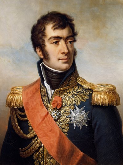 Auguste Frederic Louis Viesse de Marmontin muotokuva tekijältä Paulin Jean Baptiste Guerin