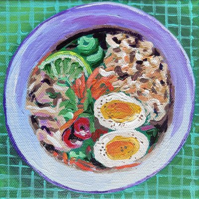 Värikäs ramen-kulho tekijältä Pauline Wegman | Key and Sea Creative