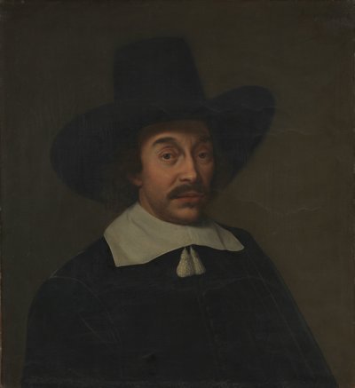 Miehen muotokuva, mahdollisesti Jan de Hooghe (1608-1682) tekijältä Paulus Hennekyn