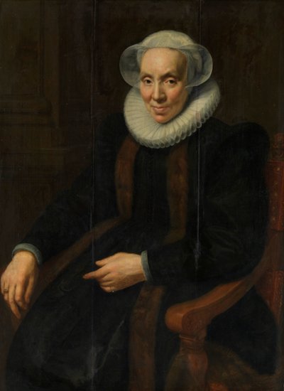 Utrechtin Marian muotokuva (n. 1552/53-1629) tekijältä Paulus Moreelse
