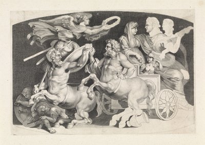 Camee met de triumph van Germanicus en Agrippina Pietro Paolo Rubeniin suunnittelemia erilaisia ​​muinaisia ​​agaatteja (sarjan nimi) tekijältä Paulus Pontius (attributed to)