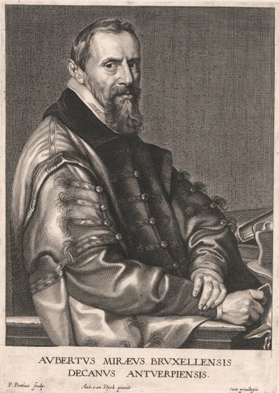Aubertus Mireus Brysselistä, Antwerpenin dekaani tekijältä Paulus Pontius