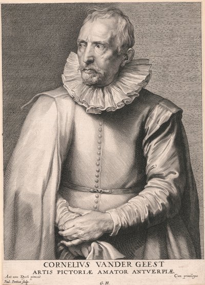Cornelis Van Der Geest, Antwerpenin taiteen ystävä tekijältä Paulus Pontius