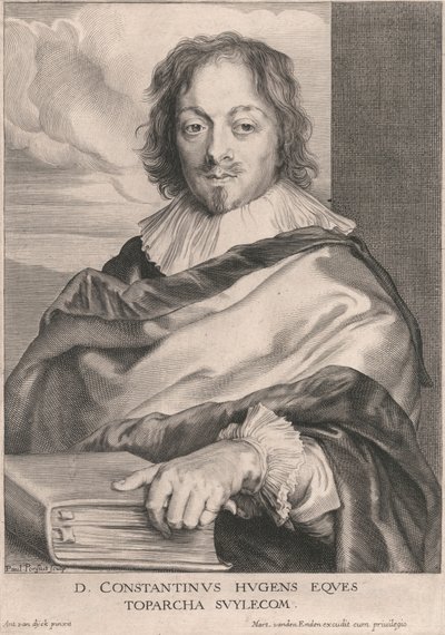 D. Constantinus Hugens Eques, Toparcha Suylecom tekijältä Paulus Pontius
