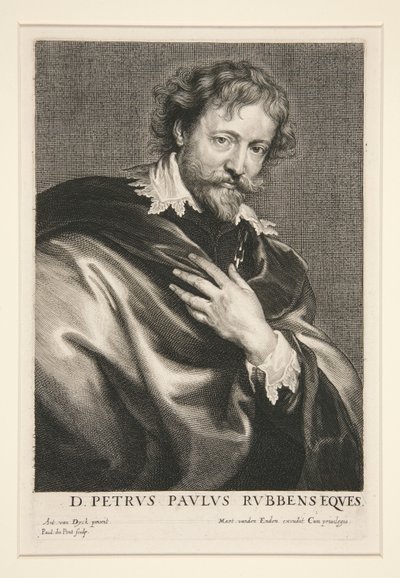 Peter Paul Rubens (1577-1640) tekijältä Paulus Pontius