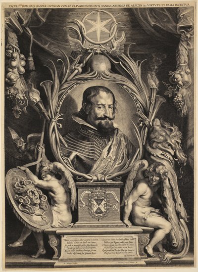 Gaspar de Guzmánin, Olivaresin kreivin, muotokuva tekijältä Paulus Pontius
