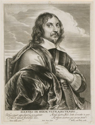 Johannes de Heemin muotokuva tekijältä Paulus Pontius