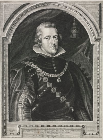 Philip IV:n muotokuva tekijältä Paulus Pontius