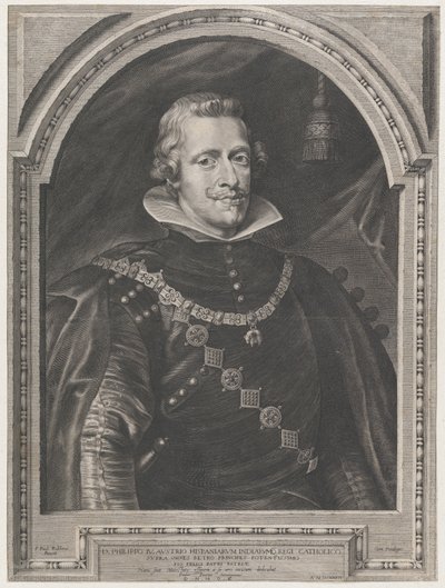 Philip IV:n muotokuva, 1630, 1630. tekijältä Paulus Pontius