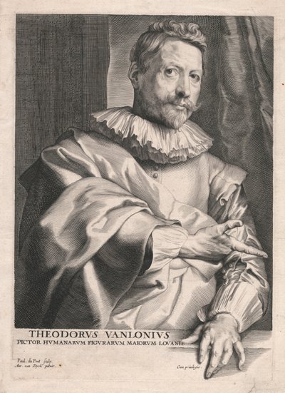 Theodore van Lonius, Louvainin ihmishahmojen maalari tekijältä Paulus Pontius