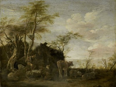 Paimenen maja tekijältä Paulus Potter