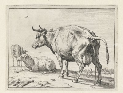 Pissivä lehmä The Bull Book (sarjan nimi) tekijältä Paulus Potter