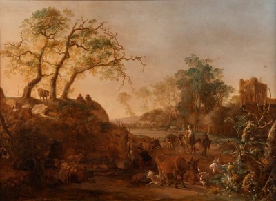 Lento Egyptiin, 1644 tekijältä Paulus Potter