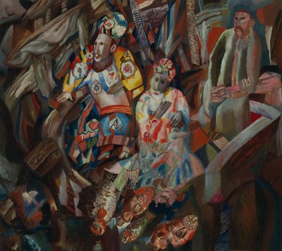 Itä ja länsi, 1912-1913 tekijältä Pavel Nikolayevich Filonov