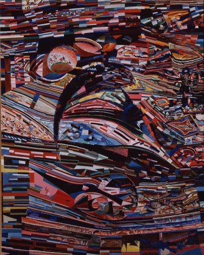 Nimetön, 1923 tekijältä Pavel Nikolayevich Filonov