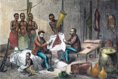 Livingstone ja Stanley saivat sanomalehtiä Keski-Afrikassa, 1871-1873 tekijältä Pearson