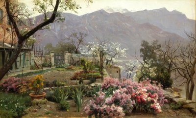Blumengarten bei Bellagio tekijältä Peder Monsted