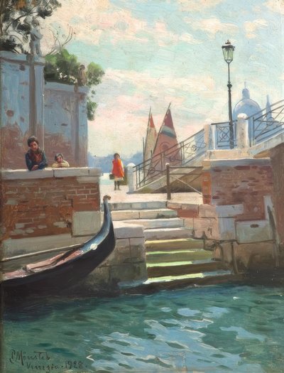 P.Mönsted, Sommertag in Venedig tekijältä Peder Monsted