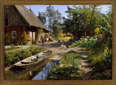 Sonniger Tag auf dem Lande tekijältä Peder Monsted