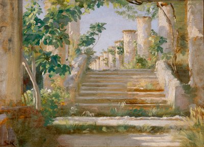 Loggia Ravellossa tekijältä Peder Severin Kroyer