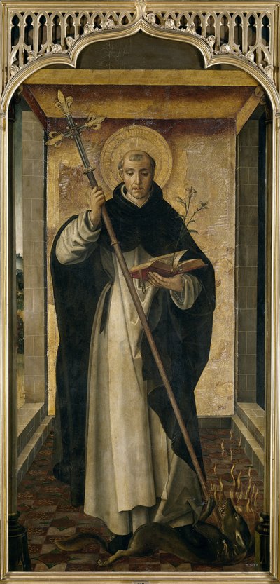 Pyhä Dominic, 1493-1499 tekijältä Pedro Berruguete