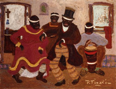 Afrikkalainen nostalgia (Candombe); Afrikkalainen nostalgia (Candombe) tekijältä Pedro Figari