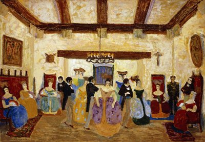 Siirtomaa-kokous; Reunion Colonial tekijältä Pedro Figari
