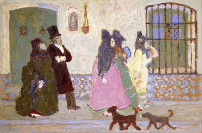 Kävelylle menossa; De Paseo tekijältä Pedro Figari