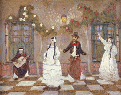 Chacarera (Argentiinalainen kansantanssi) tekijältä Pedro Figari