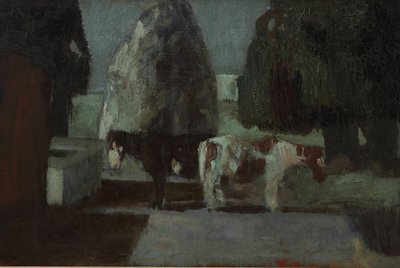 Jardín bajo la luna tai Quietud en la quinta tekijältä Pedro Figari Solari