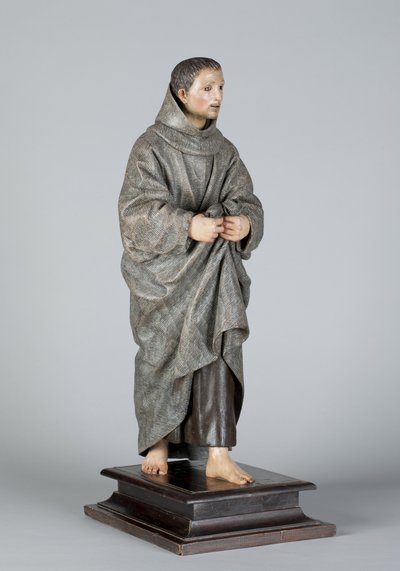 San Diego of Alcala, n. 1665–1670 (monivärinen puu) tekijältä Pedro de Mena