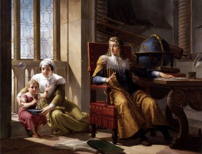 Newtons Discovery of Light Refraction, 1827. tekijältä Pelagio Palagi